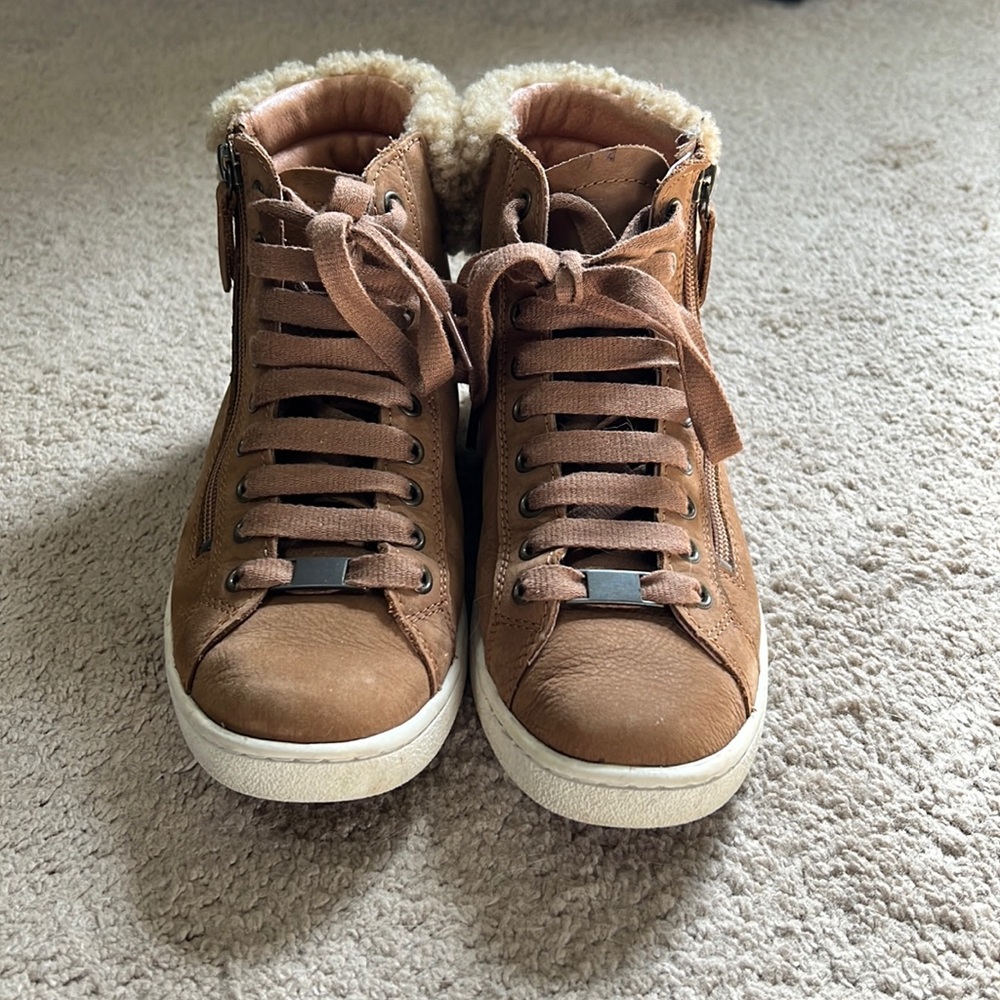 Ugg Olive High-Top Sneaker